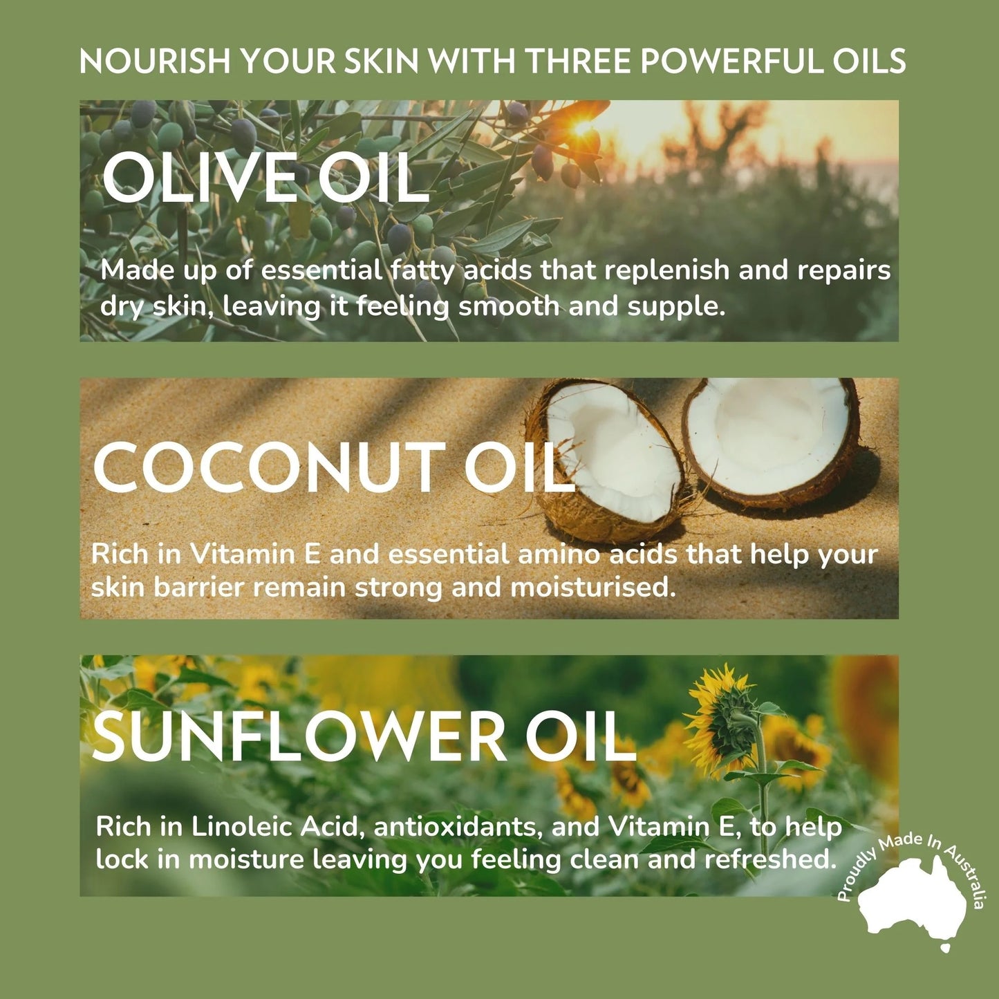 Australian Natural Soap Rainforest & Sea Salt