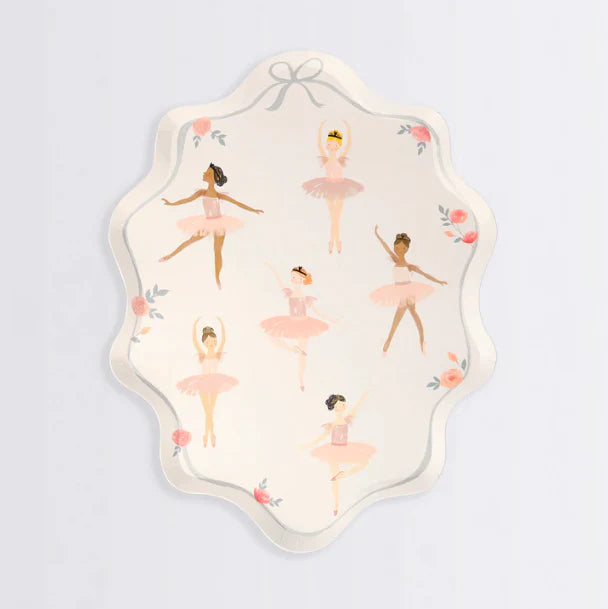 Meri Meri Ballerina Plates 8 pack