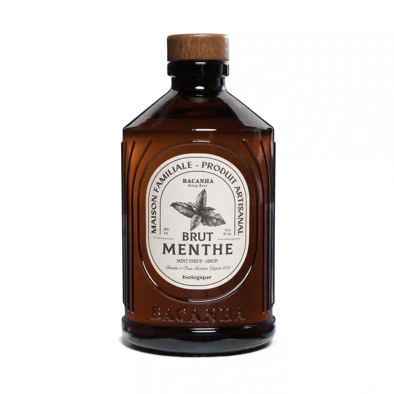 Bacanha Sirop Brut de Menthe (mint)- 400 ml