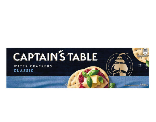 Captains Table water crackers