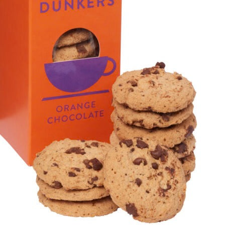 Coffee Dunkers Chocolate Orange 150g