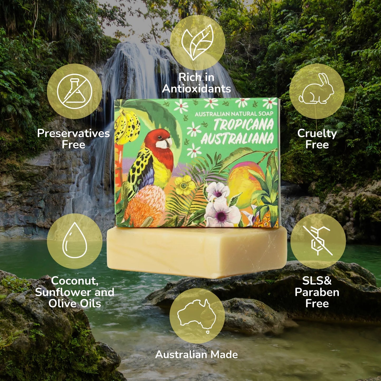 Australian Natural Soap Tropicana Australiana