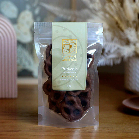 80g Milk Chocolate Pretzels