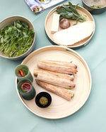 Bebb Biodegradable Bamboo Bowls - set of 2, sage and olive