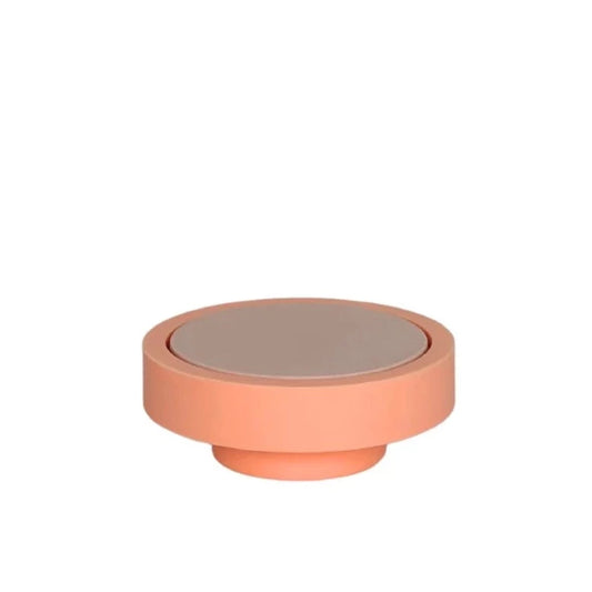 Ciss Unbreakable Silicone Coasters - Peach + Petal