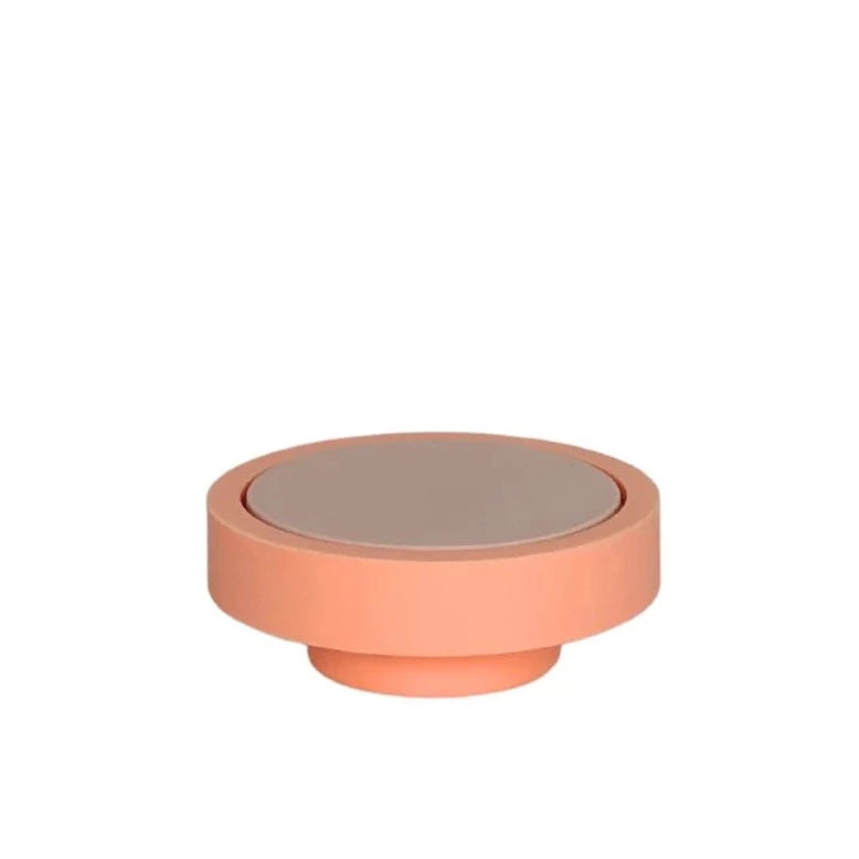 Ciss Unbreakable Silicone Coasters - Peach + Petal