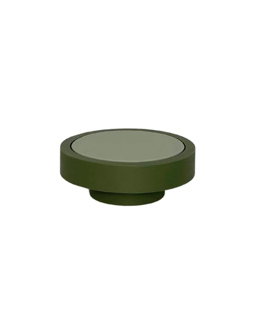 Ciss Unbreakable Silicone Coasters - Sage + Olive