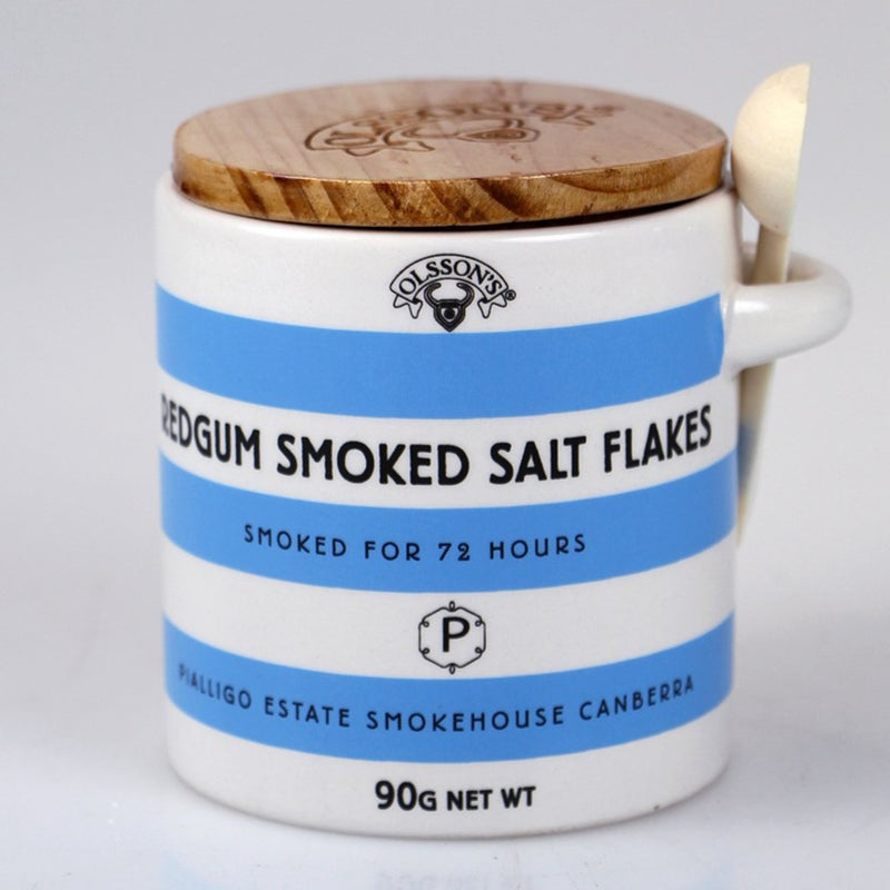 Olssons Redgum Smoked Salt Stoneware Jar 90g