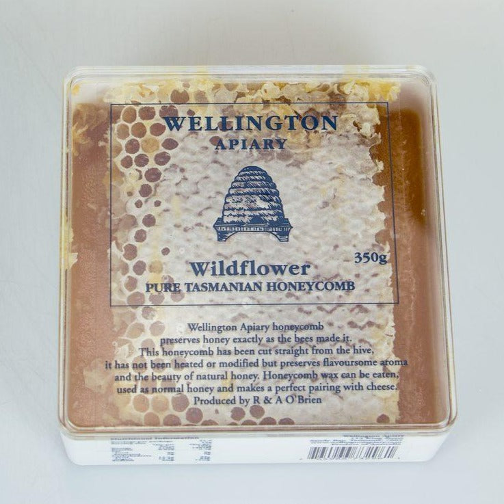Wellington Apiary Pure Tasmanian Honeycomb – Wildflower