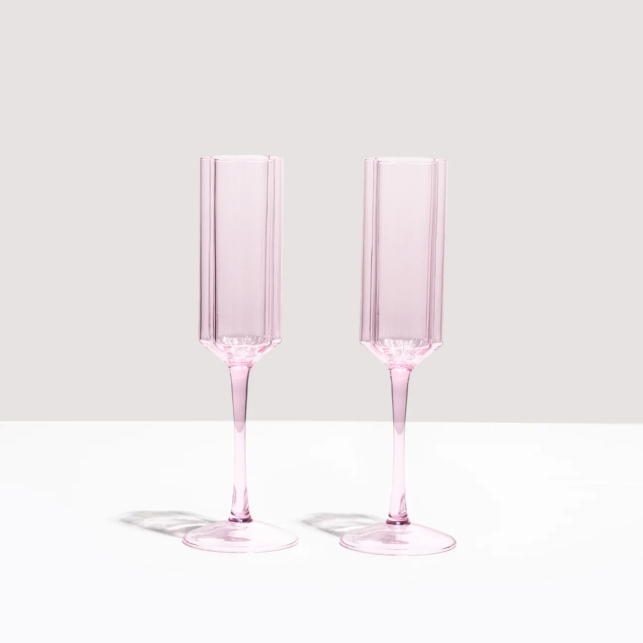 Two Wave Flutes- Pink