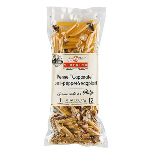 Tiberino Penne Bell Pepper & Eggplant 200g