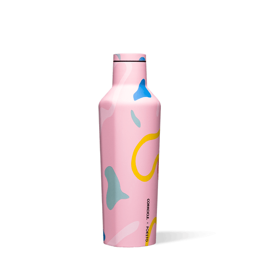 Corkcicle: Poketo Canteen 475ml - Pink Party