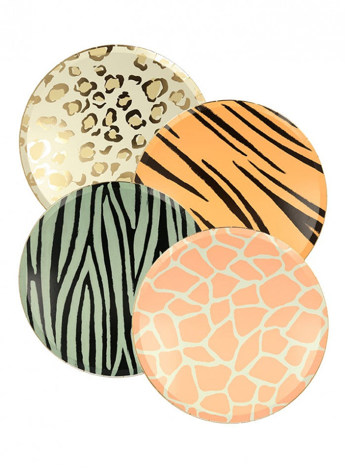 Meri Meri Safari Animal Print Side Plates