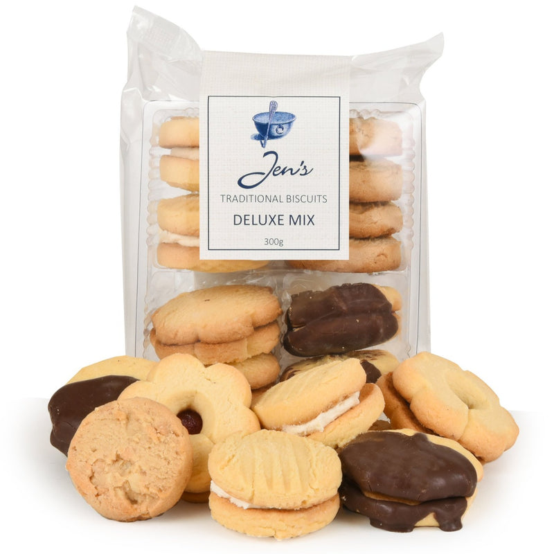 Jen's Traditional Biscuits Delux Mix 300g
