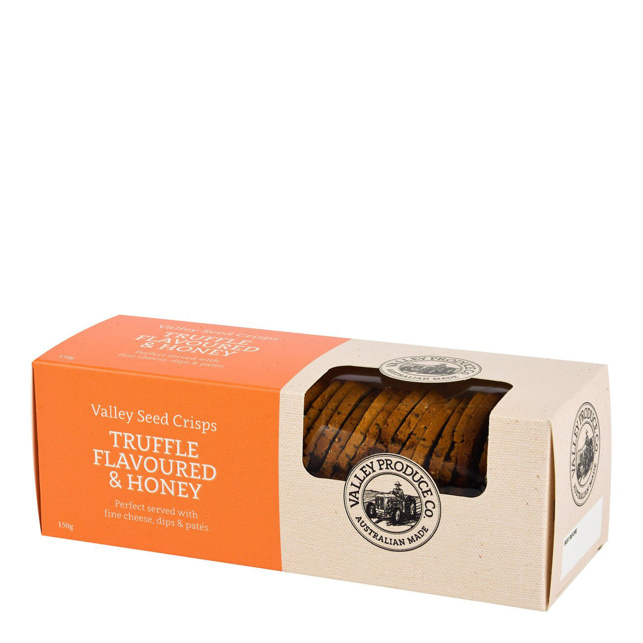 VPC Valley Seed Crisps Truffle & Honey 150g