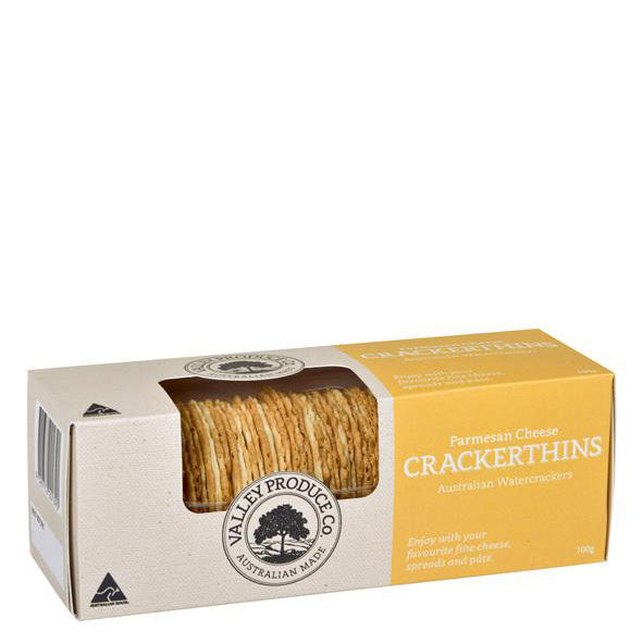 VPC Crackerthins Parmesan Cheese 100g