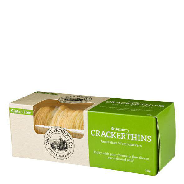 VPC Crackerthins Gluten Free Rosemary 100g