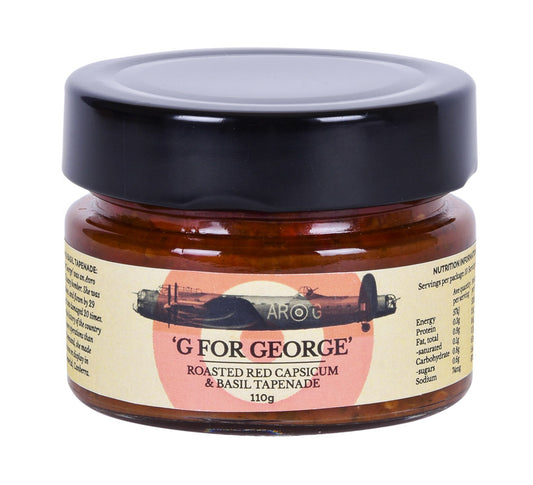 TRCC G For George Red Capsicum & Basil Tapenade 110g