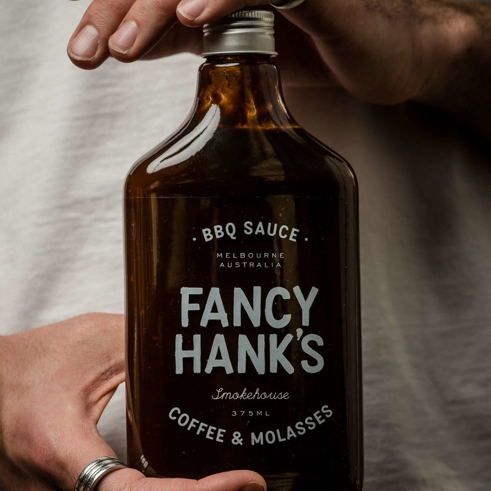 Fancy Hanks Coffee & Molasses Bbq Sauce 375 ml