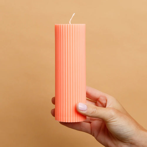 Pillar Orange Candle