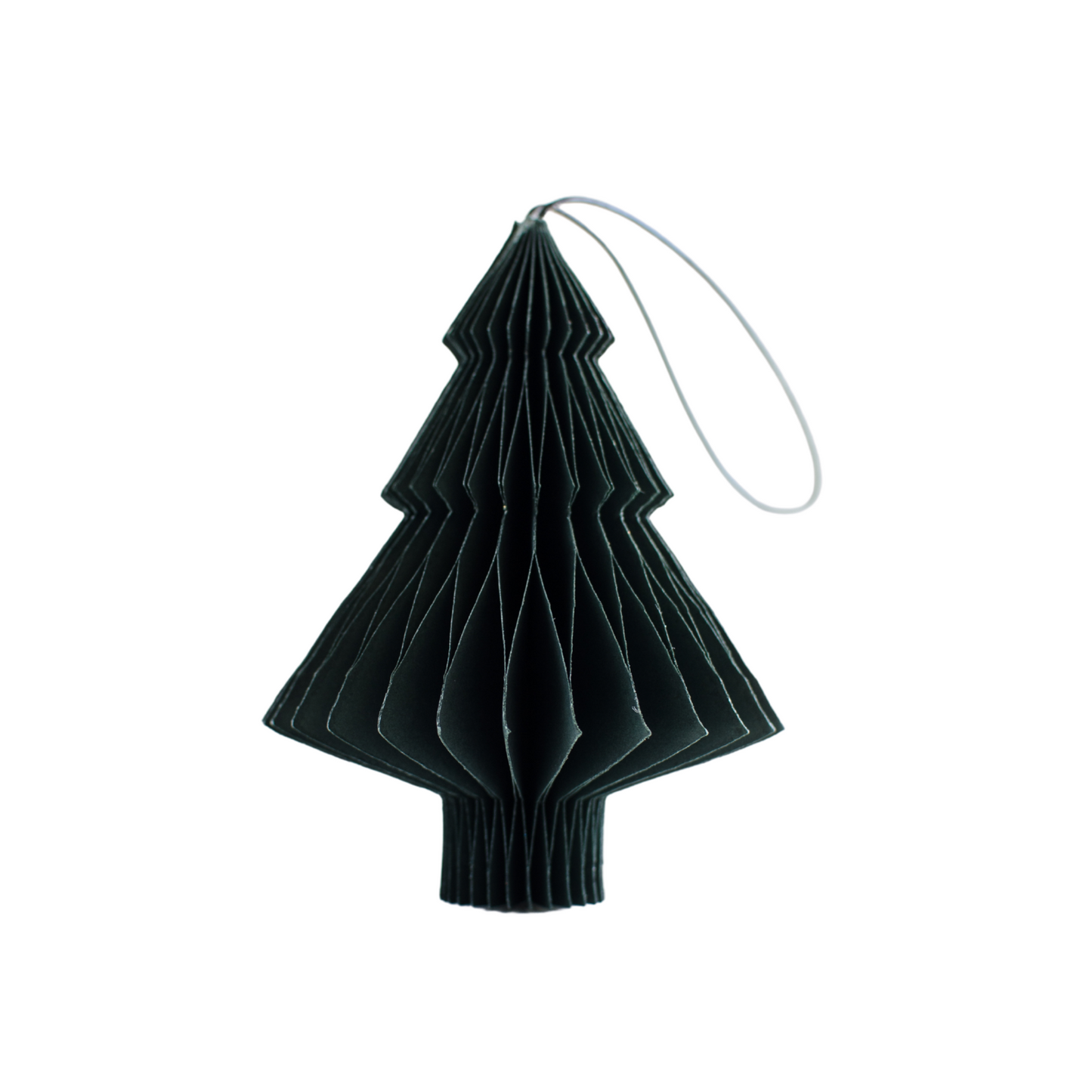 Forest Green Paper Tree Ornament