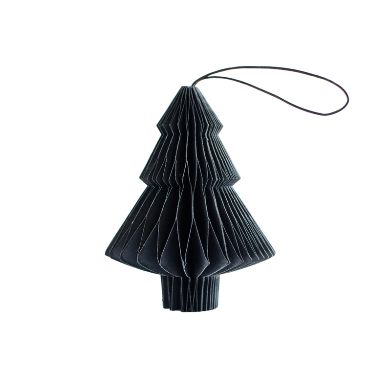 Midnight Haze Paper Tree Ornament