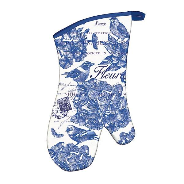 Oven Mitt- Indigo Cotton