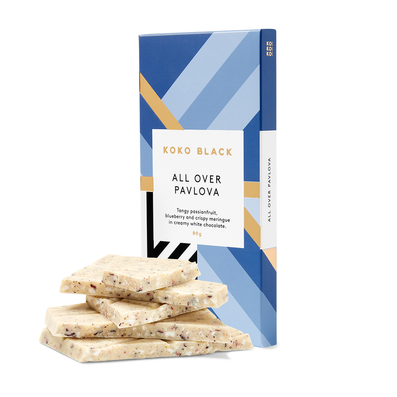 All Over Pavlova | White Chocolate Block