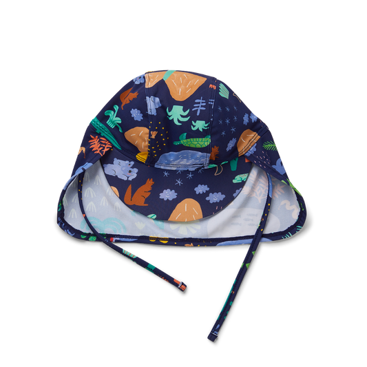 Beach Forest Baby Swim Hat