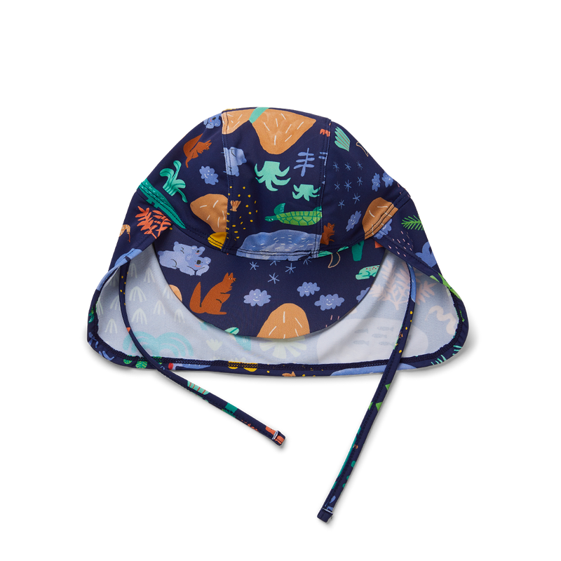 Beach Forest Baby Swim Hat