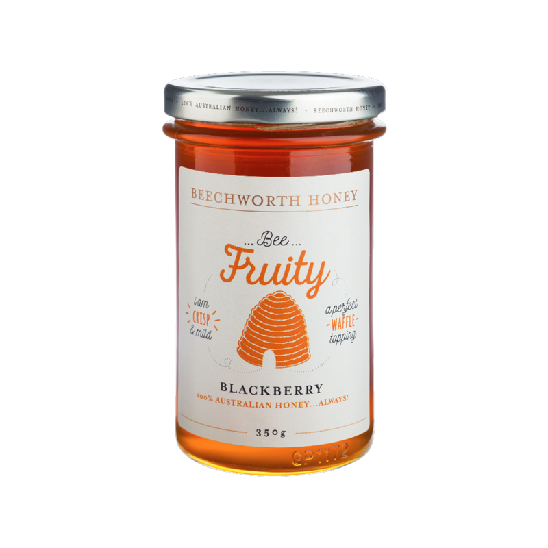 Bee Fruity Blackberry Honey 350g Jar