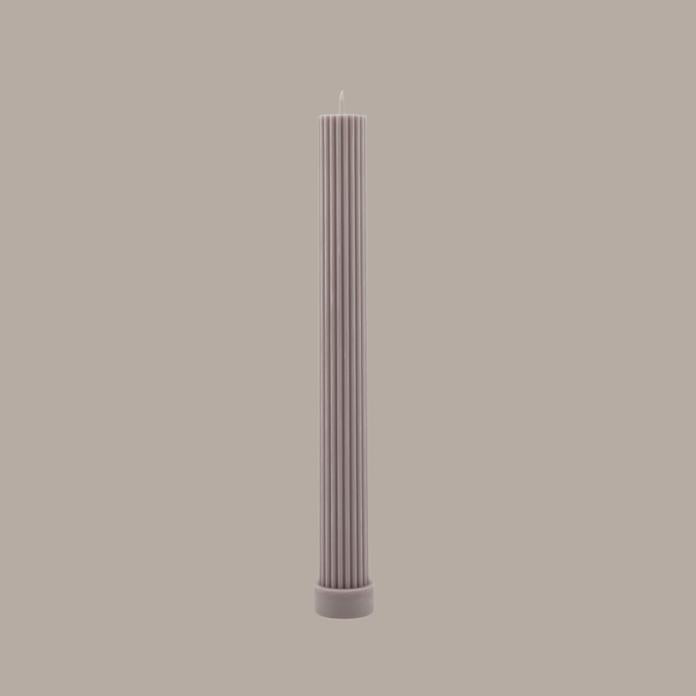 Column Pillar Candle- Beige