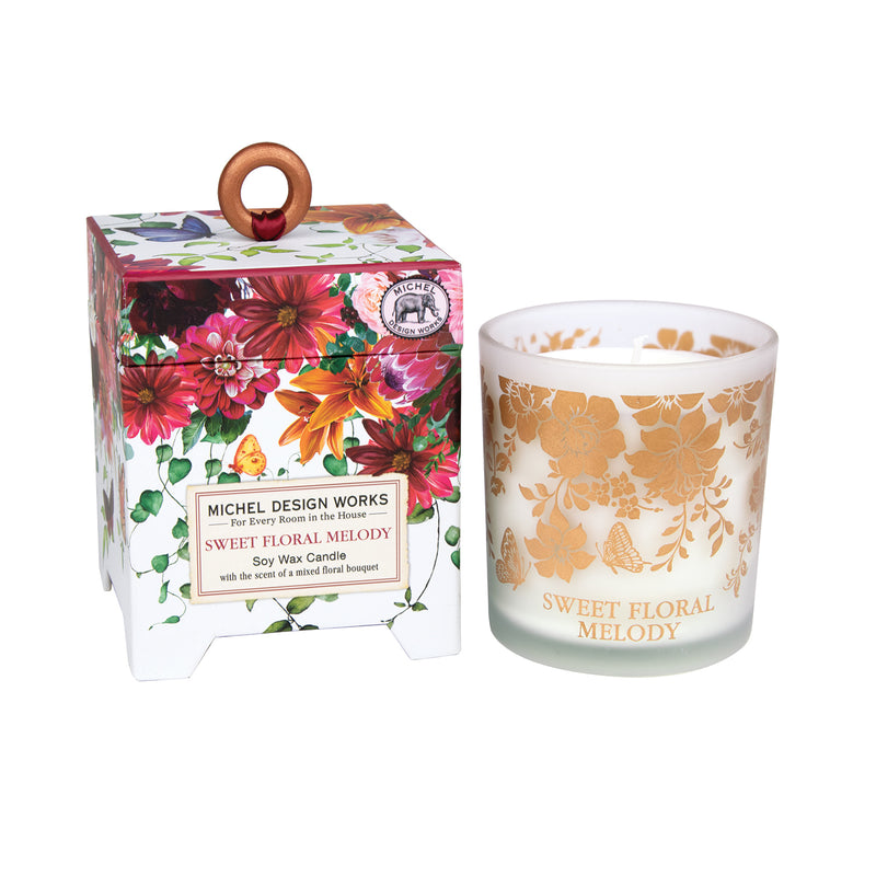 Candle Soy Wax Sweet Floral