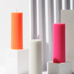 Pillar Orange Candle