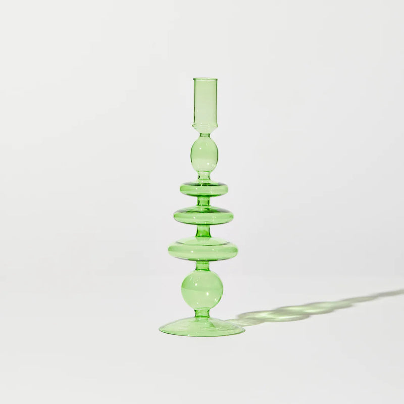 Venus Candle Holder In Green