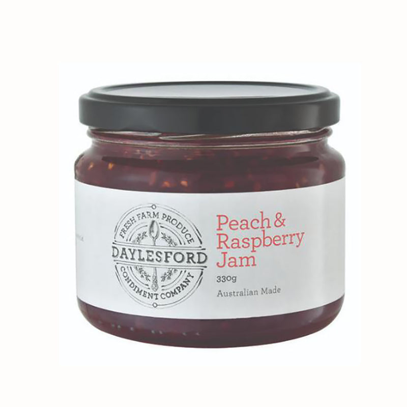 Daylesford Cond. Co Peach & Raspberry Jam 330g