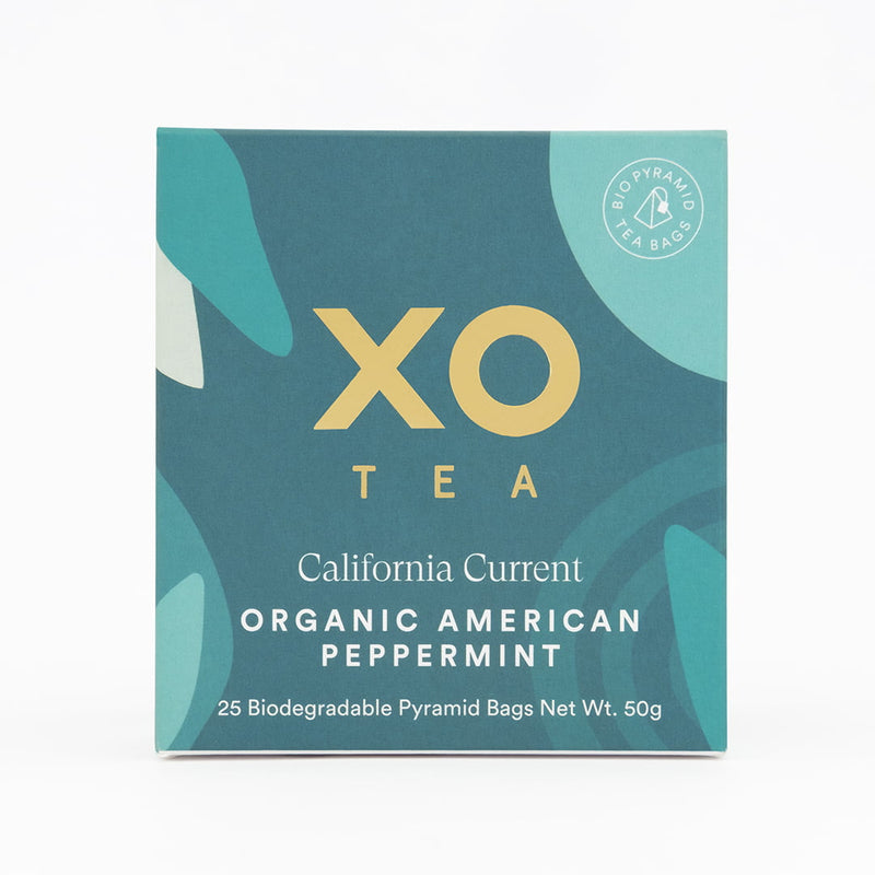 XO Tea California Current American Peppermint Teabags