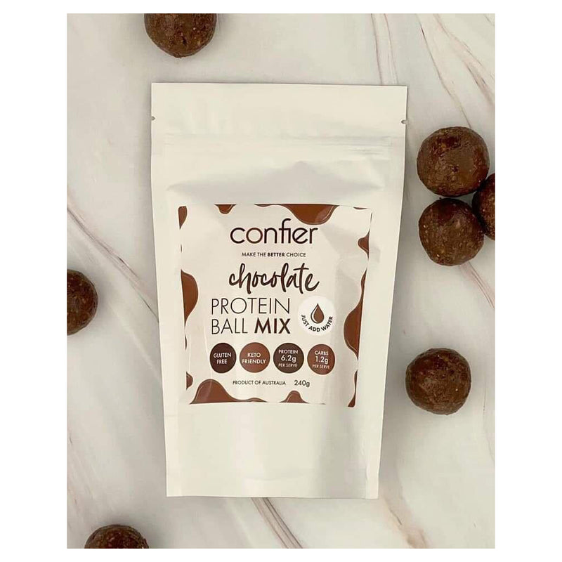Chocolate Keto - Confier Protein Ball Mix - 240g Gluten Free