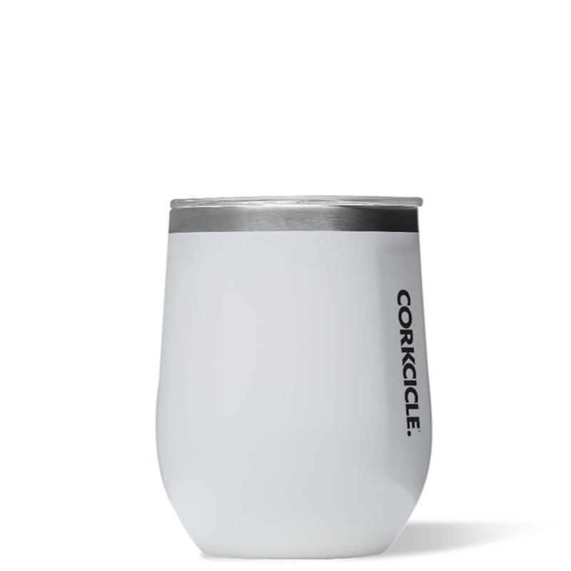 Stemless Classic with Lid 355 ml- Gloss White