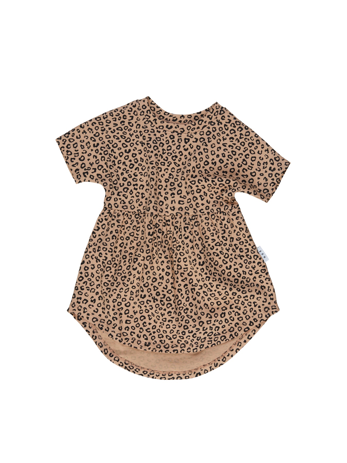 Animal Swirl Dress- Caramel