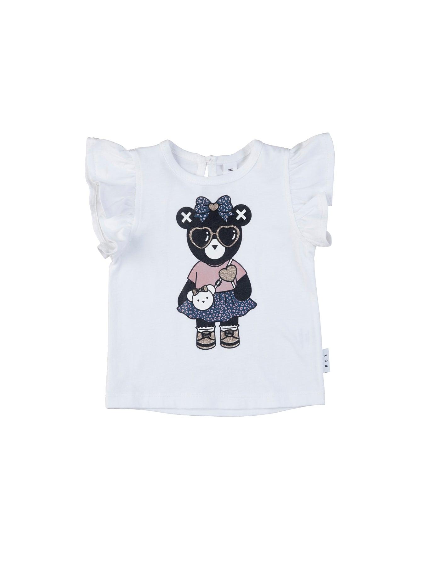 Bow Hux Girl Frill Top