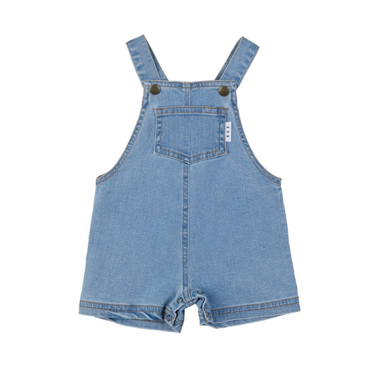 Short Denim Overalls