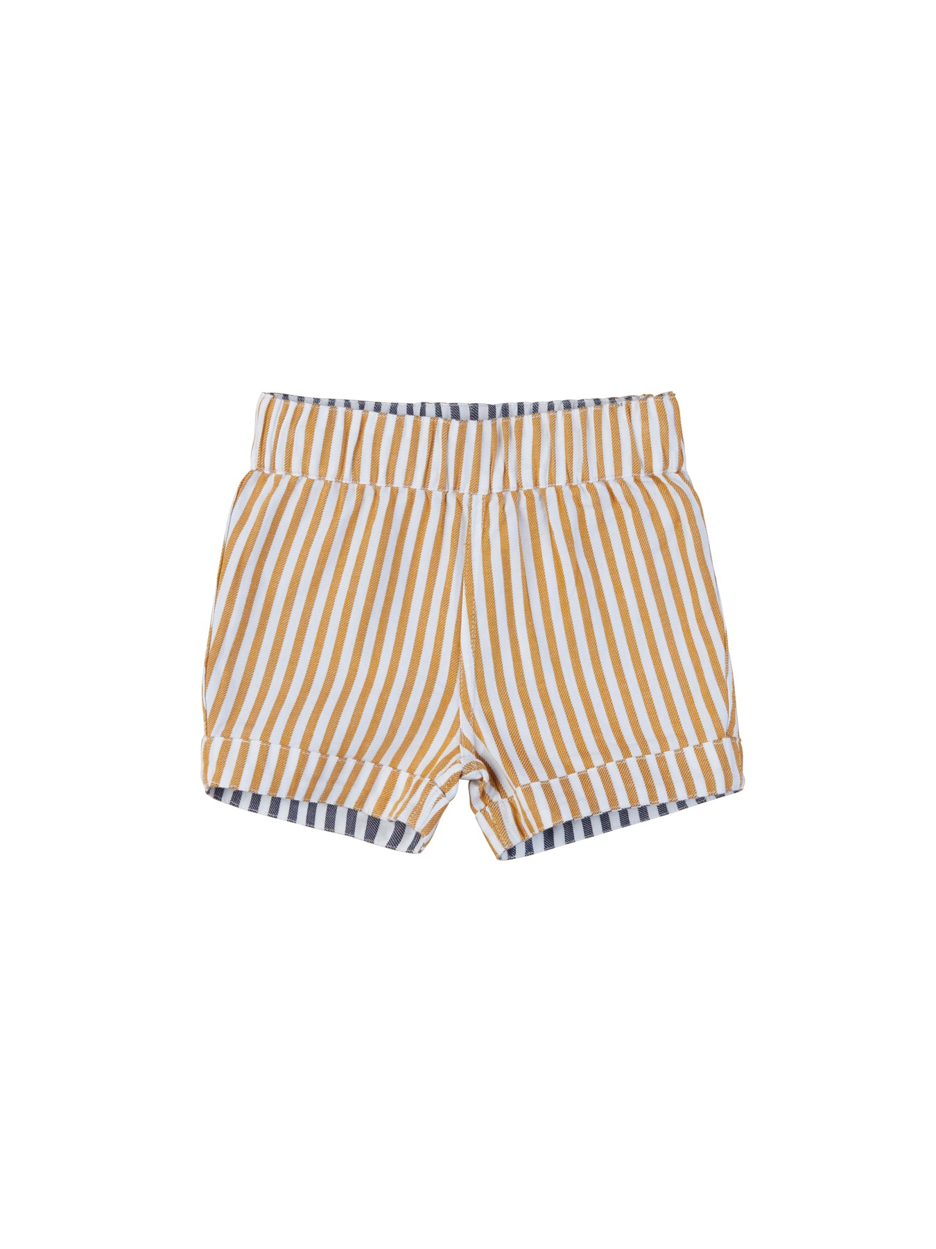 Reversible Chino Short- Navy/Mustard