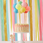 Rainbow Balloon Cake Topper