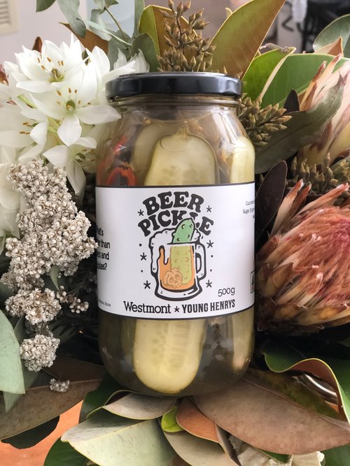 Beer Pickles 500g