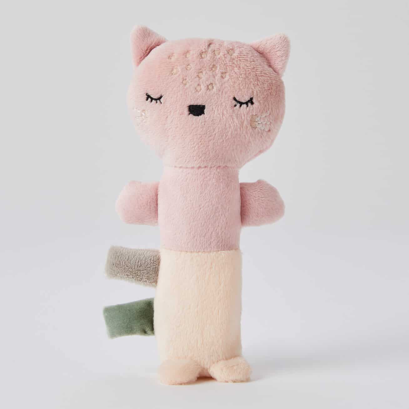 Fleur Cat Plush Rattle