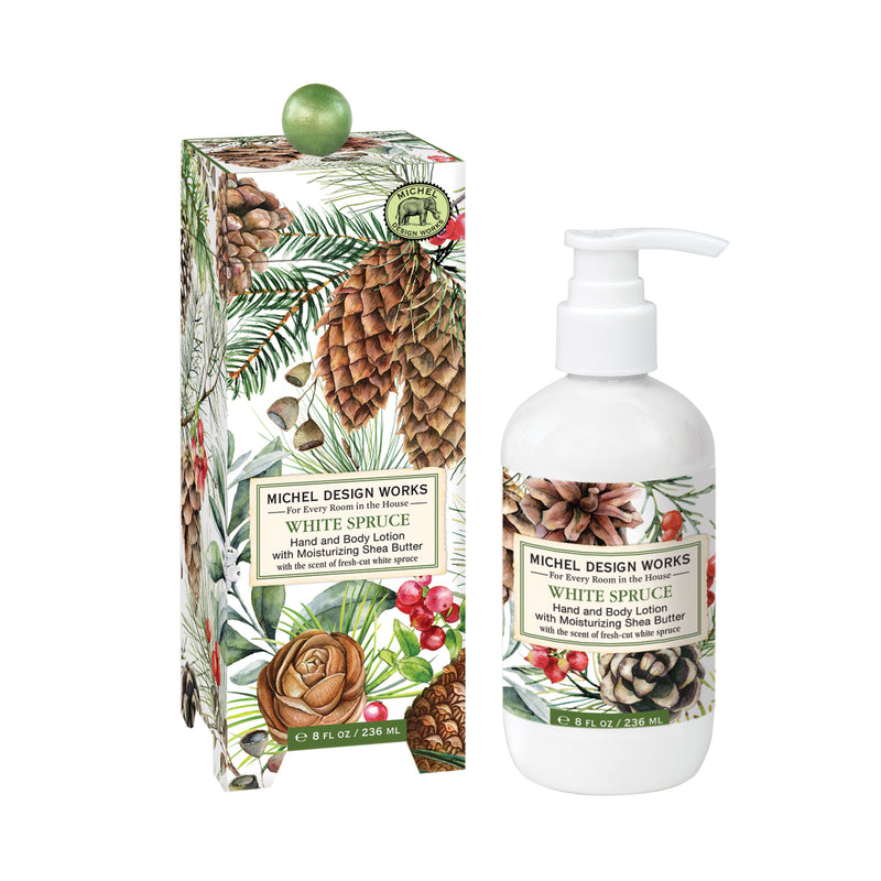 Hand & Body Lotion- White Spruce