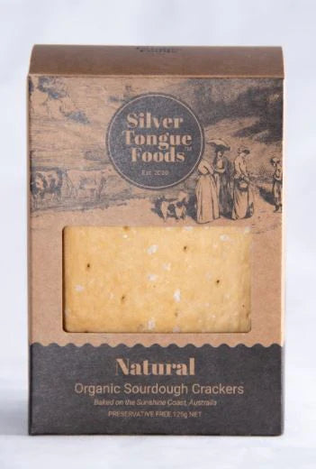 Silver Tongue Foods Natural Sourdough Crackers