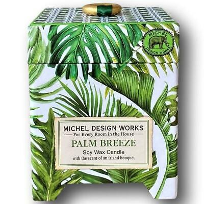 Candle Soy Wax Palm Breeze Michel Design Works