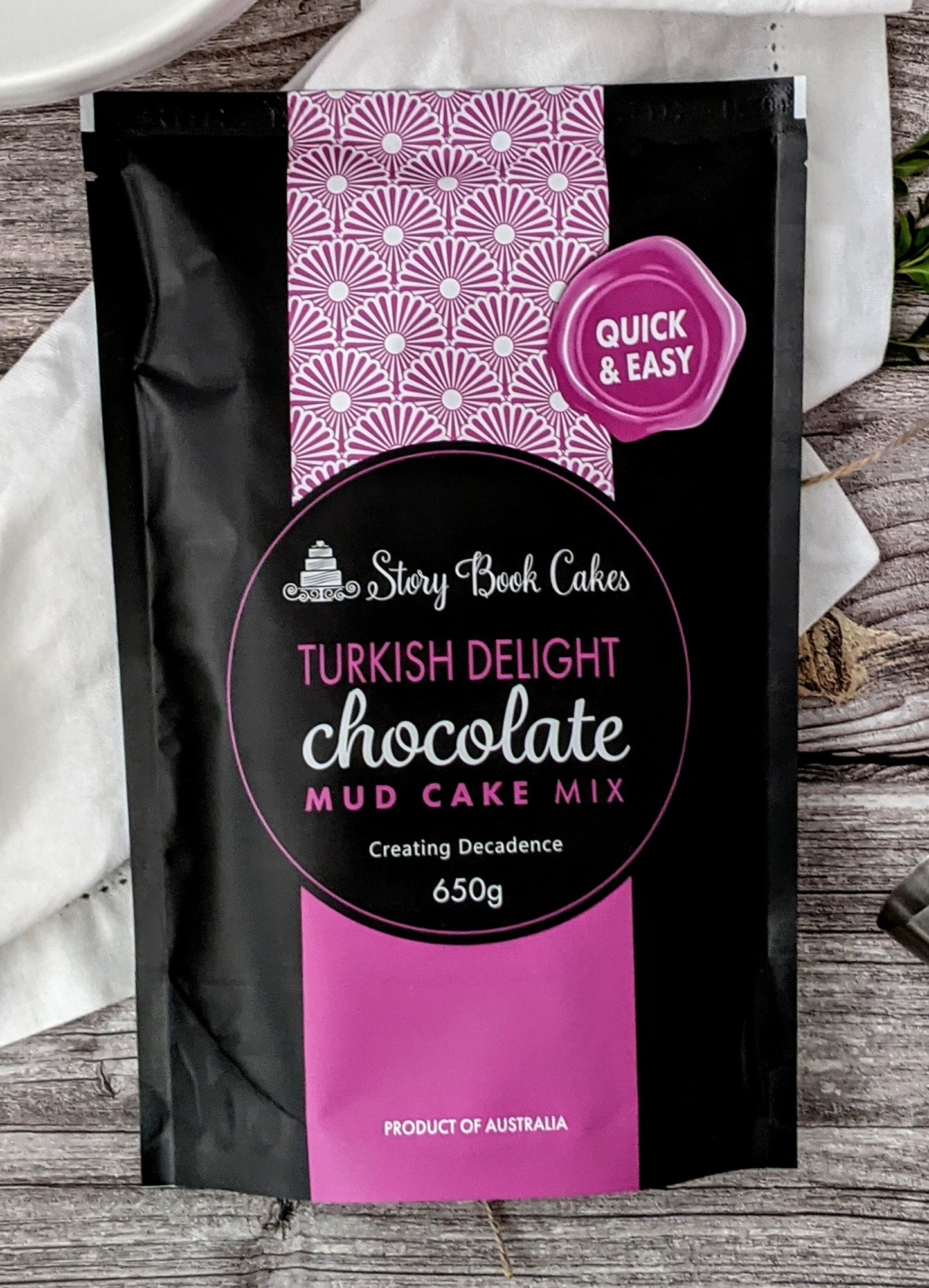 Turkish Delight Mud Cake Mix 650g